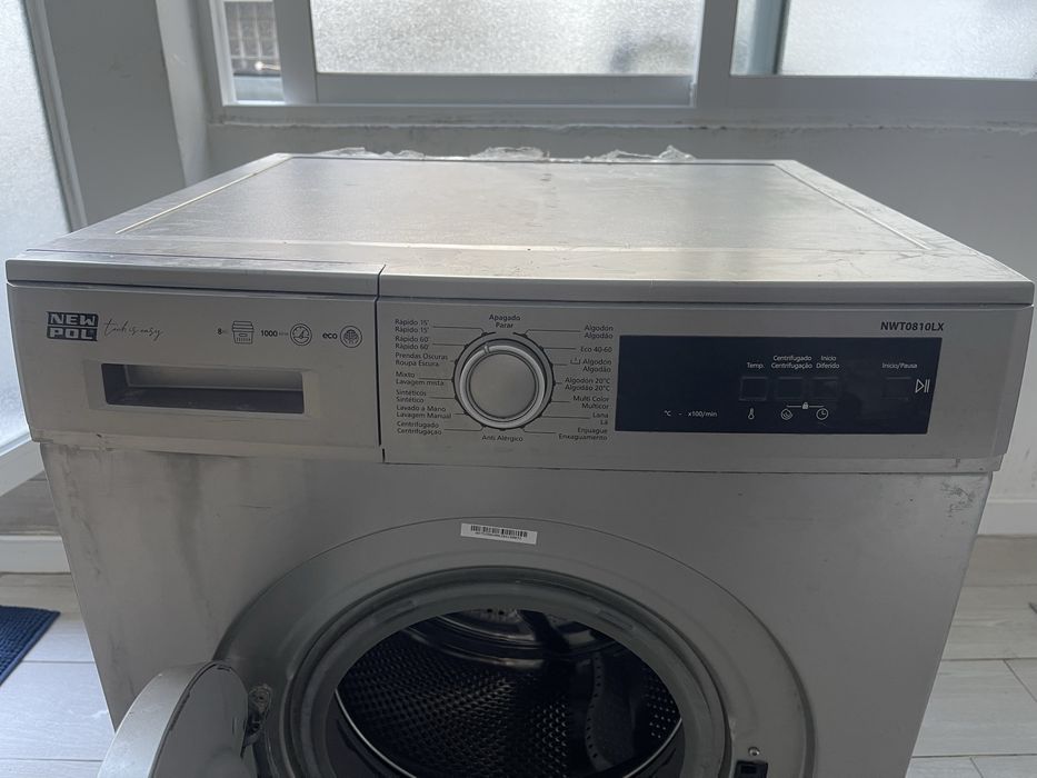 Maquina Kunft-New Pol-NWT0810LX/ 8kg/ 1000RPM