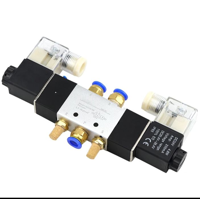 Solenoide pneumático de 3 vias 12v