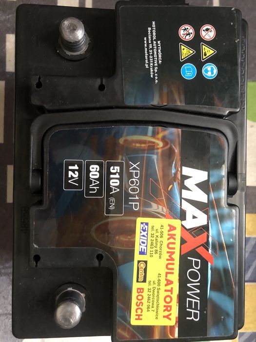Nowy Akumulator MAXPOWER 60AH 510A