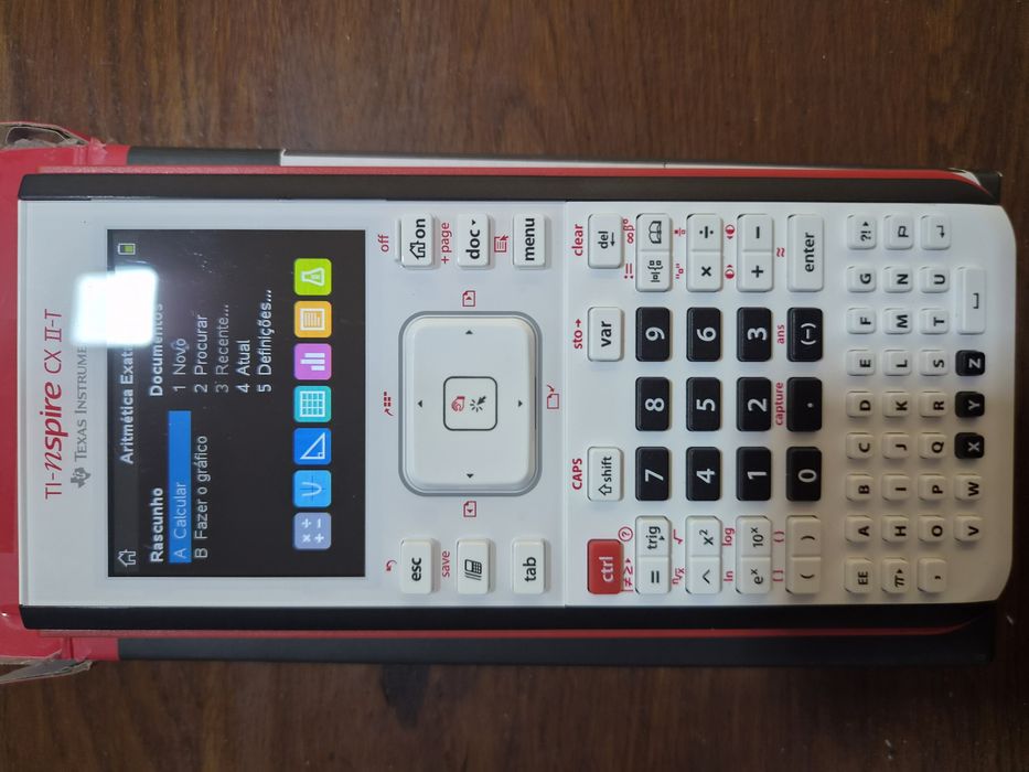 Calculadora Gráfica TI-Nspire CX II-T – Como Nova