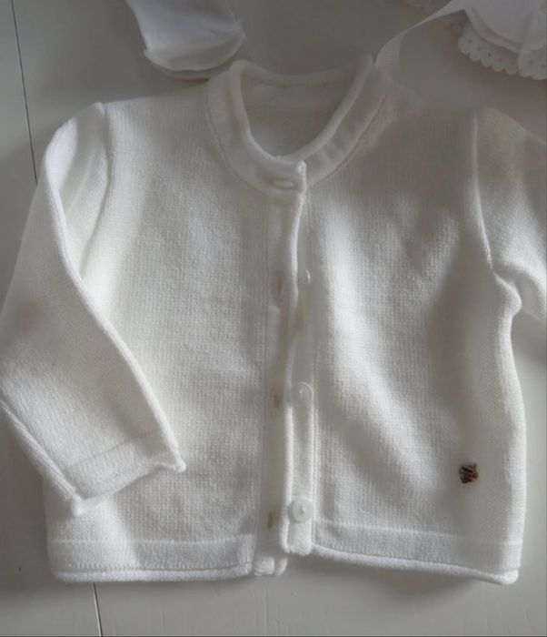 Strój na chrzest dziewczynka 62 letni
