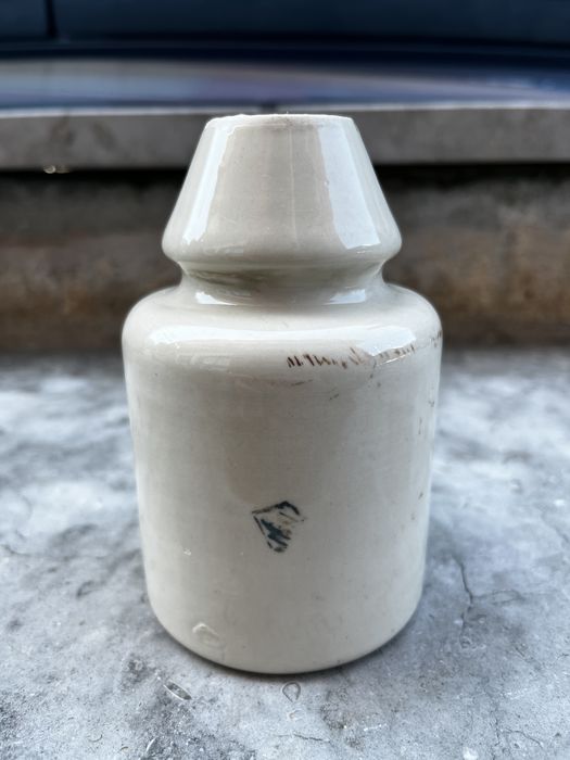 Lote de 4 pecas porcelana alta tensao  antigas