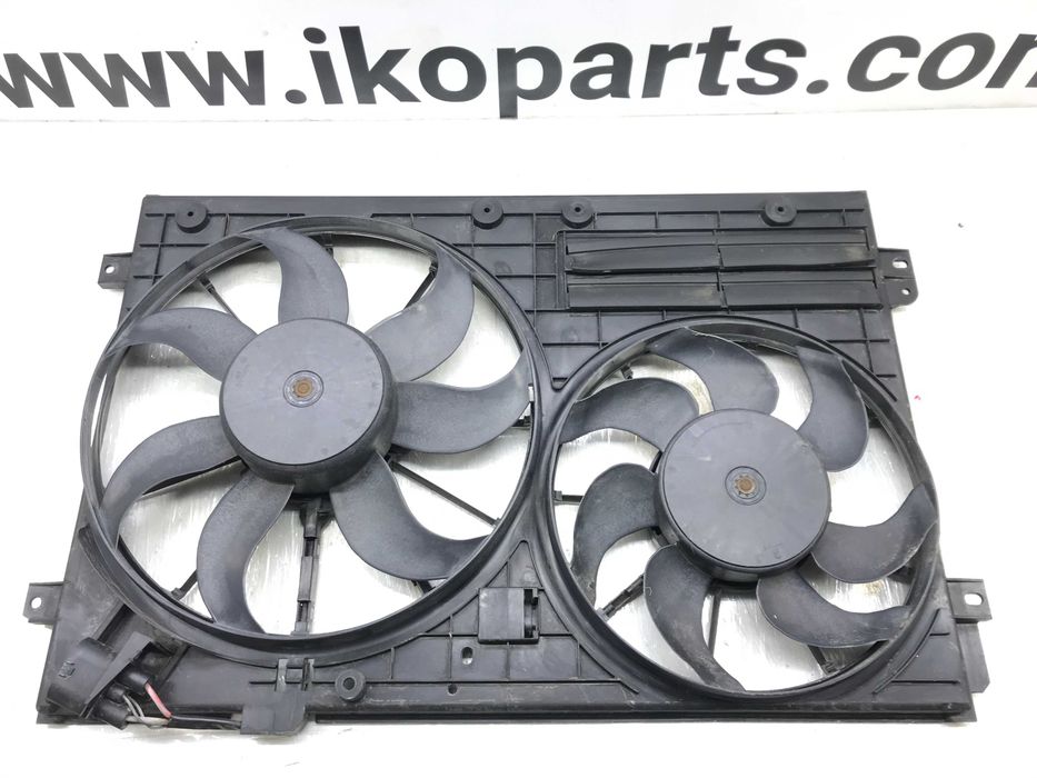 Вентилятори радіаторів VW Jetta 6 2.0 дизель оригінал запчастини джета