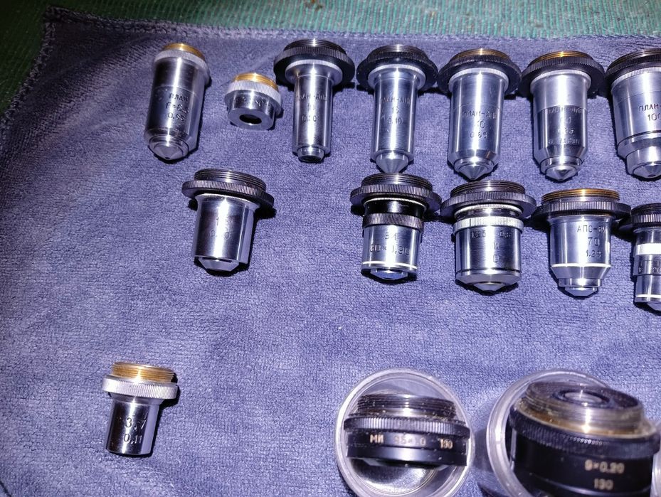 Продам обєктиви до микроскопа