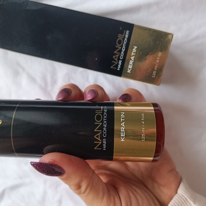 Wyprzedaż! Odżywka z keratyną bez spłukiwania