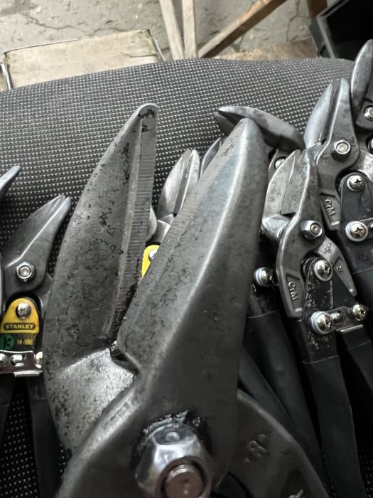 Ножиці по металу Stanley - «пелікани».