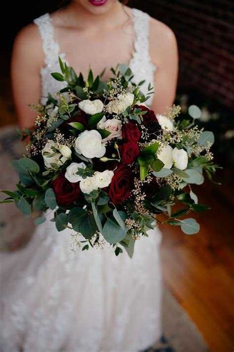 Arranjo de flores naturais para Bouquet de Noiva e Damas de Honor