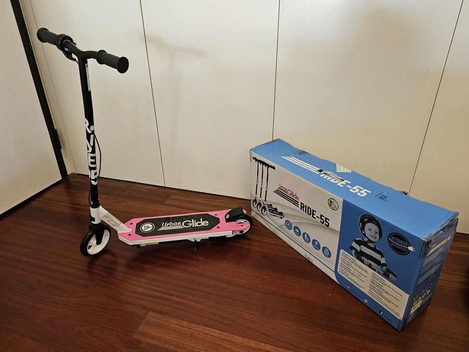 Trotinete Elétrica Criança UrbanGlide Ride 55 Rosa — Como Nova (1 utilização)