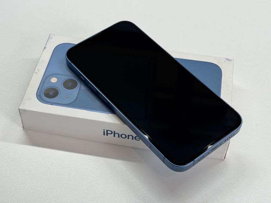 iPhone 13 128 GB Niebieski#BDB#Bateria 100%#Komplet #Apple#