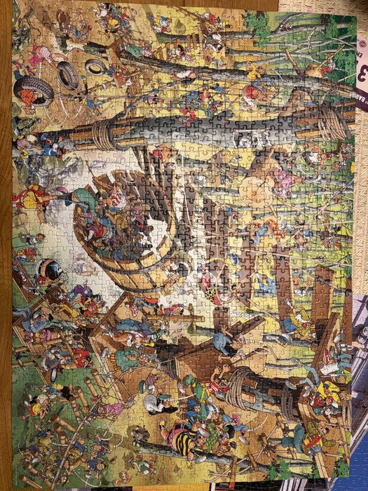 Puzzle HEYE Climbing 1000 peças + Poster