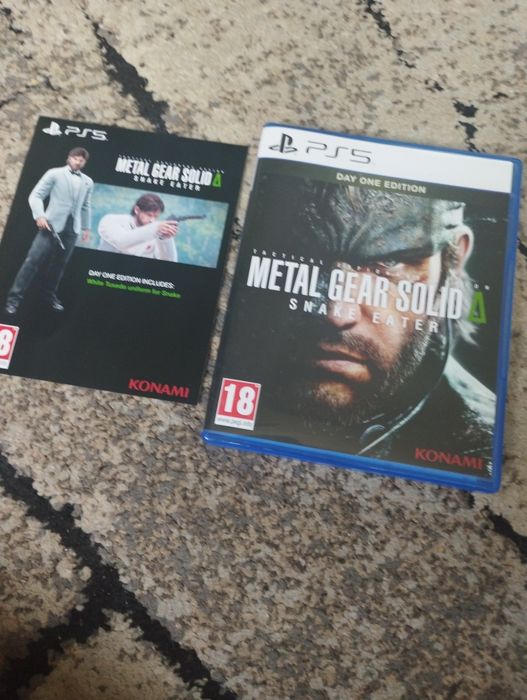 Metal gear solid  delta snake eater day one  ps5