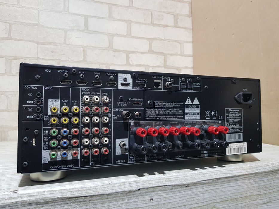 Пульт!7.1AV Сетевой ресивер/Pioneer VSX -921-К HDMI USB, 150Вт