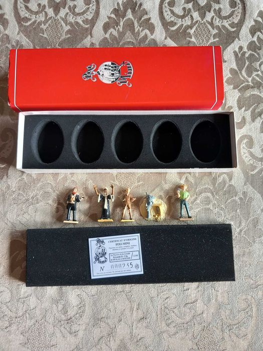 Blake e Mortimer O Mistério da Grande Pirâmide II 5 Figuras PIXI mini