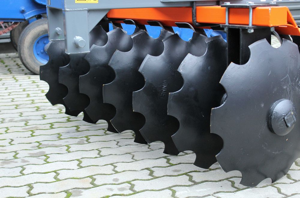 ЯКІСНА Борона дискова VINMET БДН вінмет Чавунні шпулі 1,3 - 3,15 м