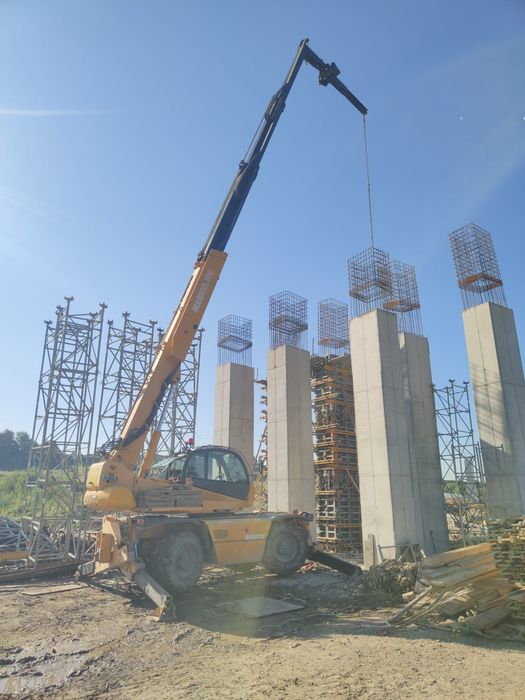 Manitou Mrt 2150 lub MRT 2540, Mrt 2550 wynajme również z obsługą.