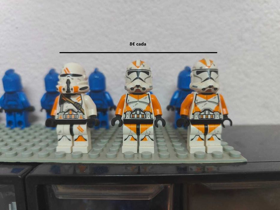 Lote minifiguras Lego Star wars 1