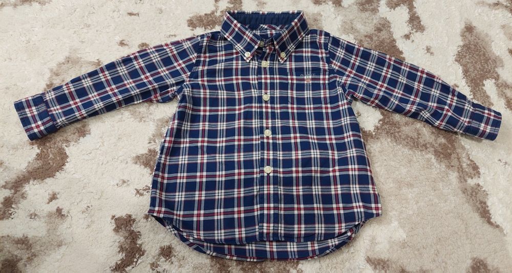 Рубашка с длинным рукавом на мальчика