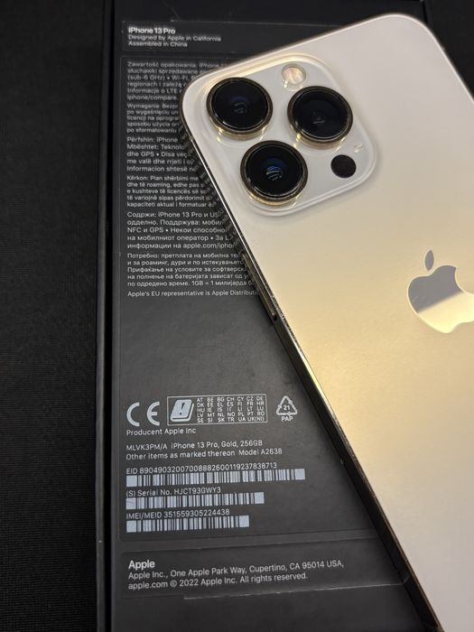 IPhone 13 pro 256gb gold Zielona Góra • OLX.pl