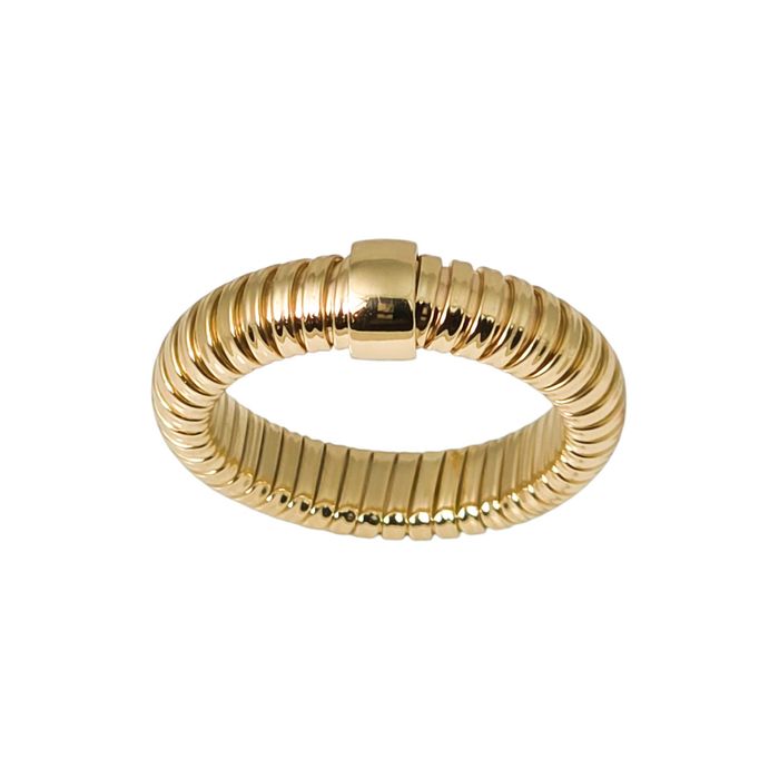 Złoty, rozciągliwy pierścionek DALL’ACQUA