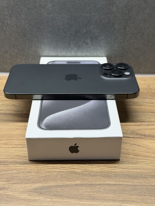 Iphone 15 Pro Max Black Titanium 256gb