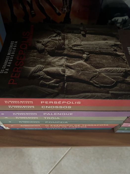 Livros os grandes misterios da arquiologia
