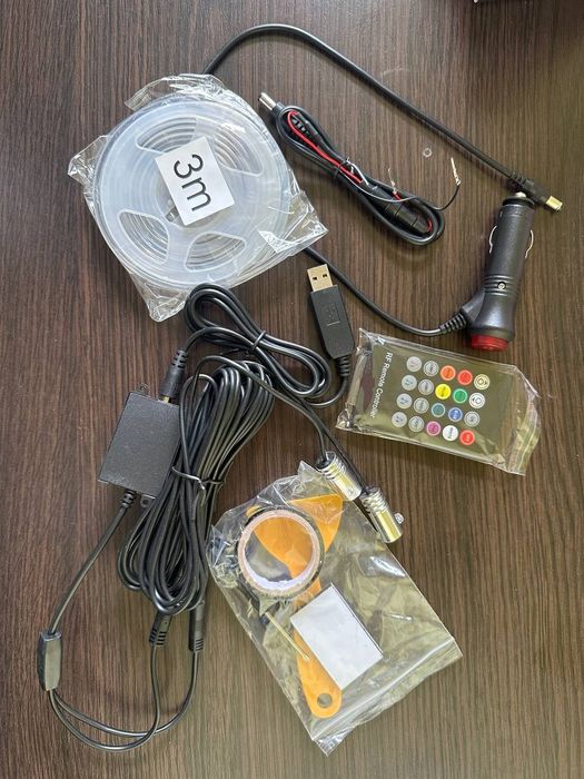 Освещение салона авто