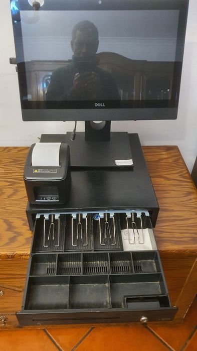 Pos semi novo com impressora e gaveta pos toltscrim