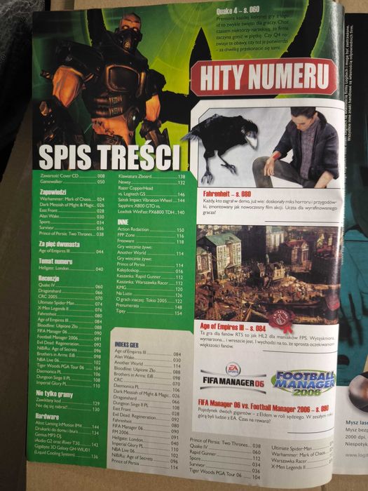 CD-ACTION 12/2005m,czasopismo bez CD