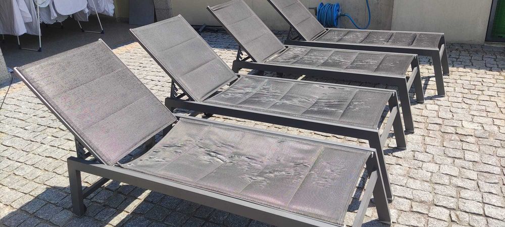 Espreguiçadeiras alumínio