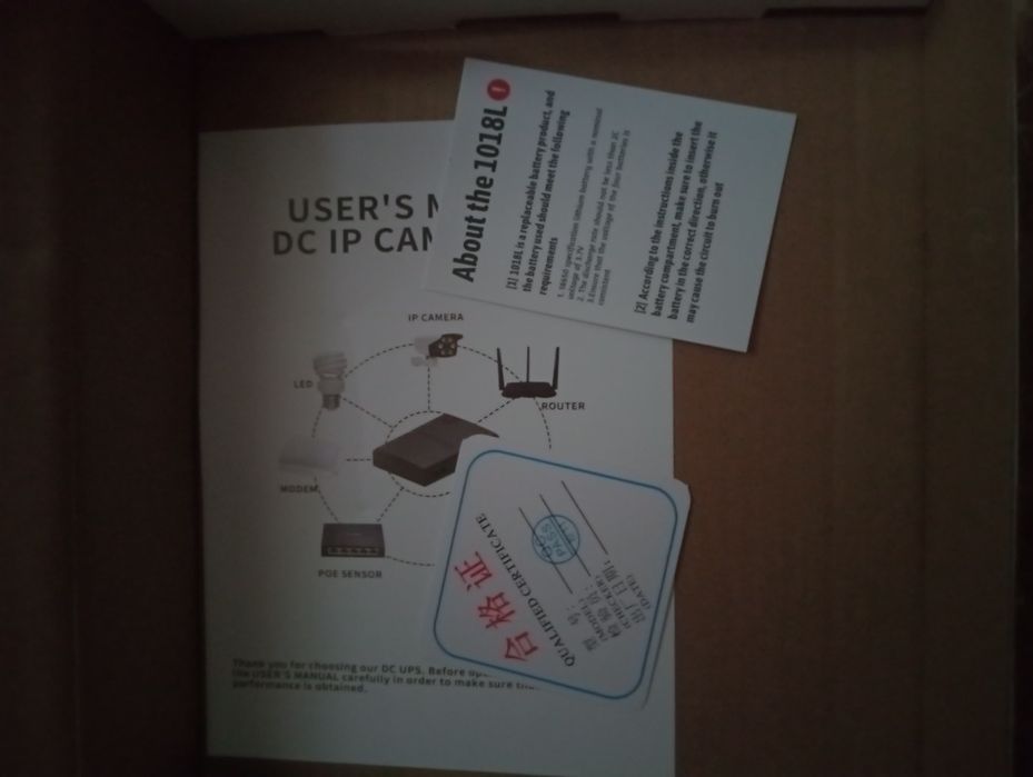Джерело безперебійного живлення DC 1018L!UPS для GPON, роутеру.Без АКБ