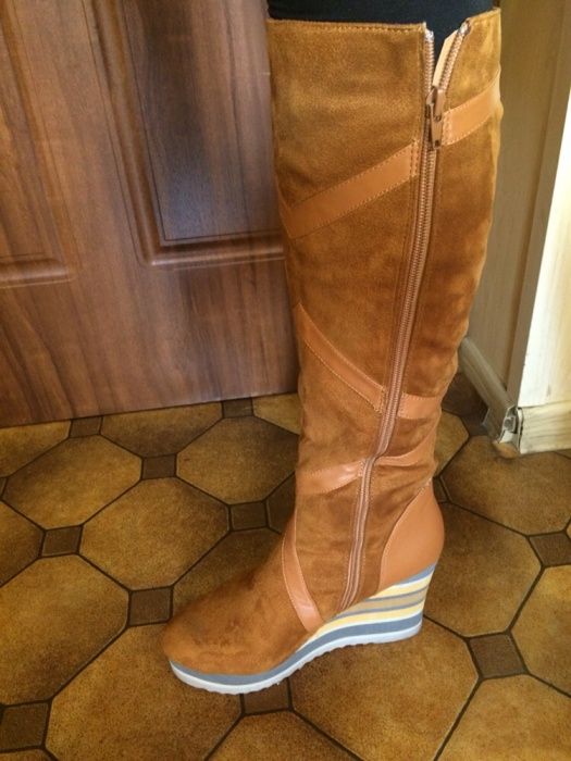 Buty na koturnie 38r