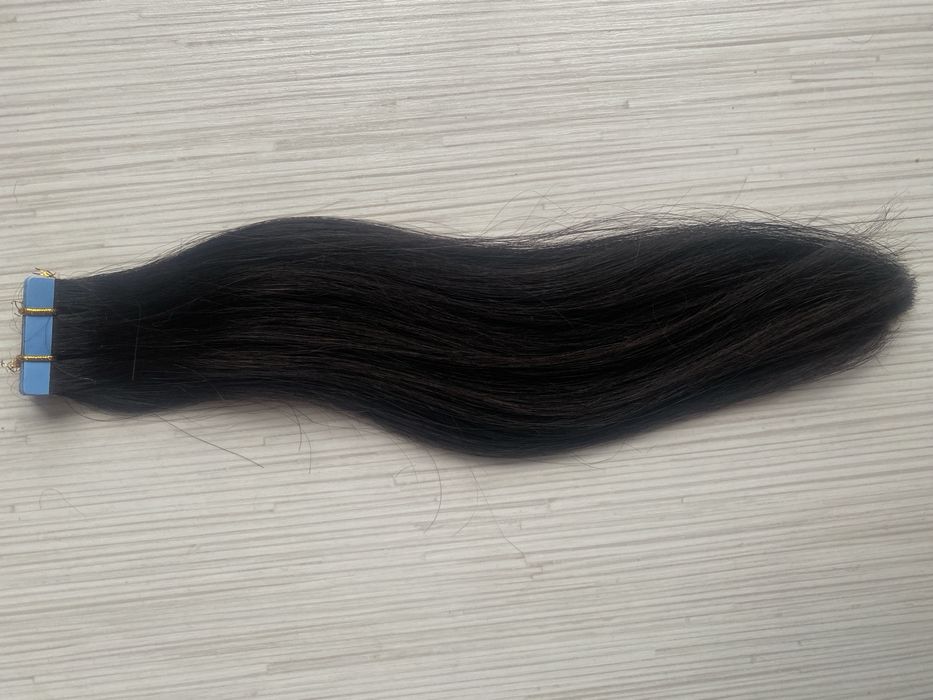 Волосся на лентах тонке 32 см