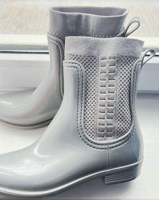 Оригінал жіночі гумові черевики(челсі)бренду Tommy Hilfiger 37