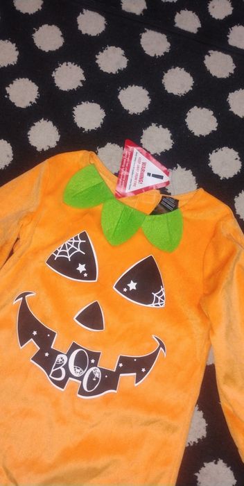 98 2-3l F &F nowy strój halloween dynia