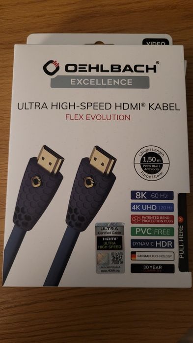 Nowy kabel Oehlbach Flex Evolution HDMI 1.5 metra