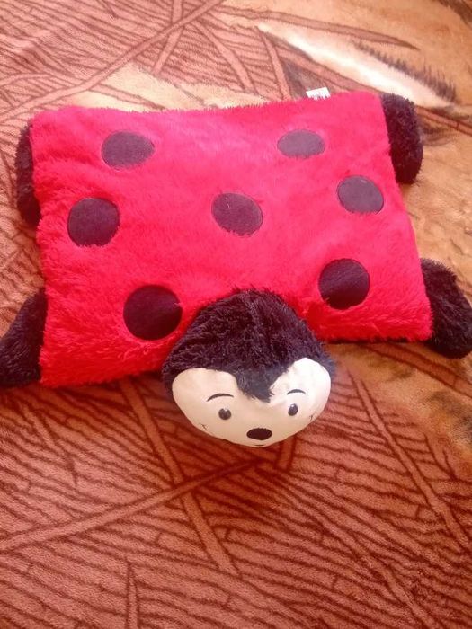 Декоративная   подушка "Божья коровка" - PillowPets .р.36*53