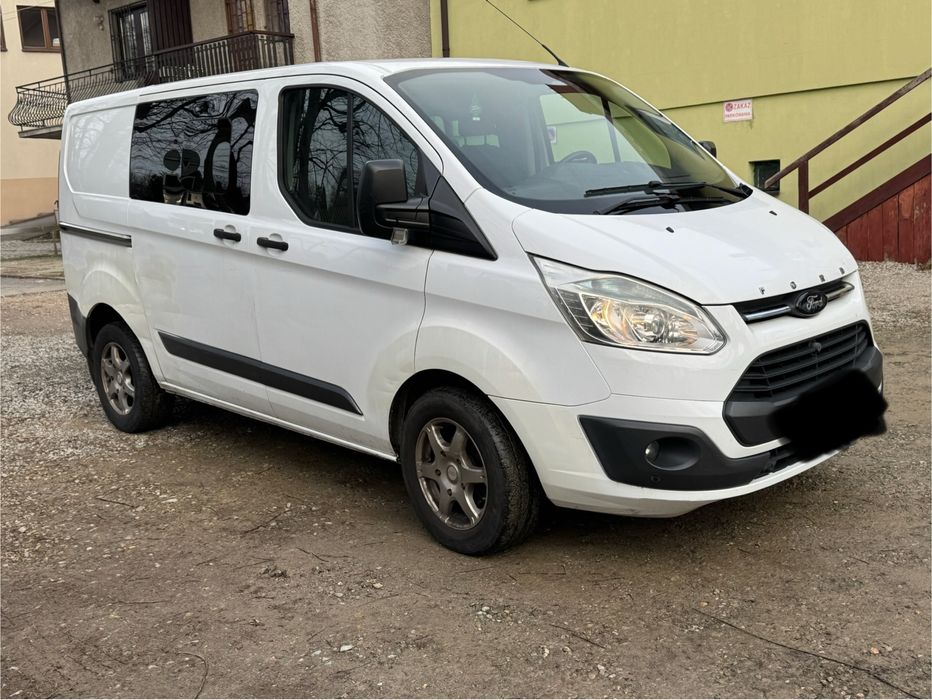 Ford transit custom Brygadówka 6 osobowy