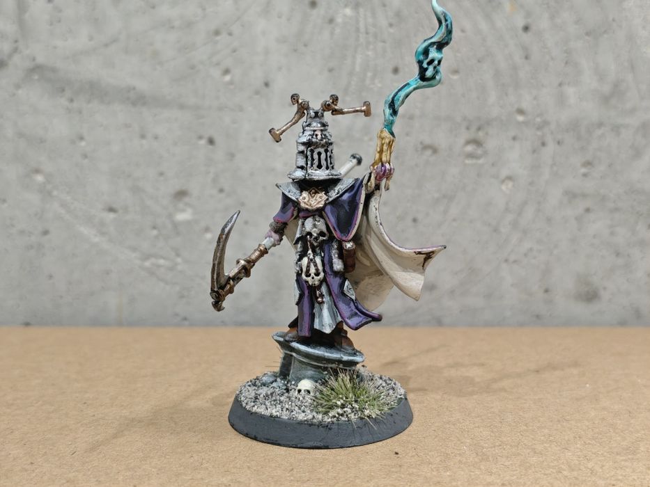 Warhammer Age of Sigmar - Cities of Sigmar -  Amethyst Knellmage - pomalowany