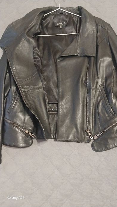 Шкіряна  куртка косуха EPICA
