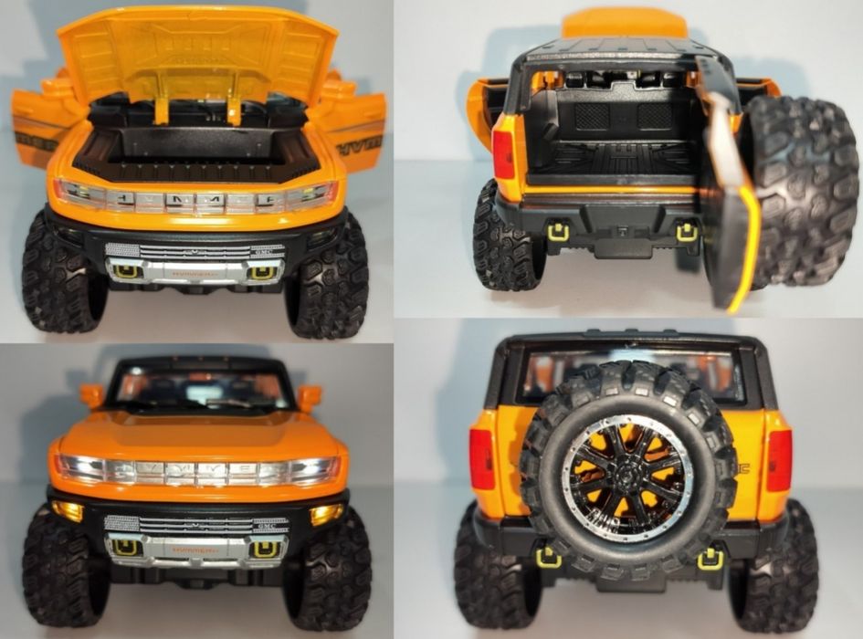 Hummer EV SUV модель 1:24 ТМ Автопром XHD  Металл Звук Свет