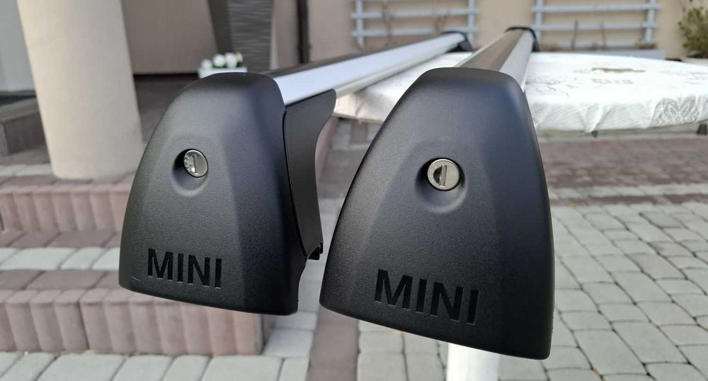 Nowy Oryginalny Bagażnik Dachowy Mini F56 Belki Poprzeczki Thule