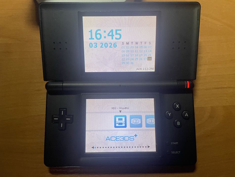 Nintendo ds lite+ картридж прошивкa