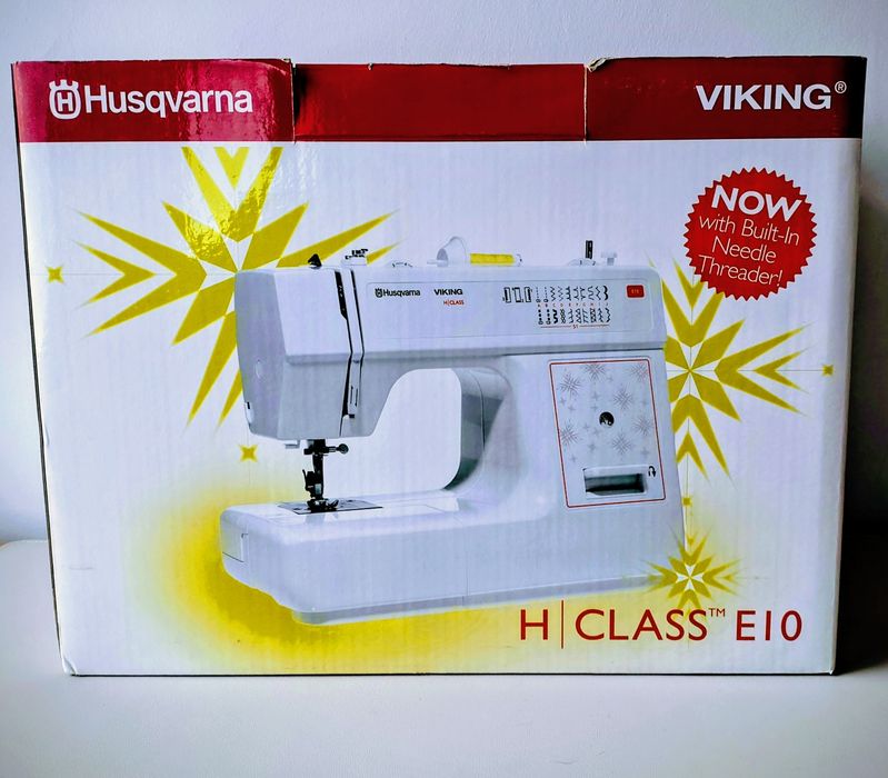 SPRZEDAM! Maszyna do szycia HUSQVARNA VIKING E 10 + Wyposażenie 21 PRO