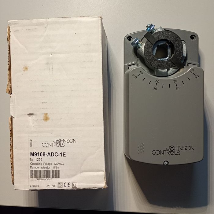 Siłownik Johnson Controls , 8Nm, 230V, nowy