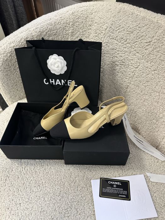 36,37 слингбеки слінгбеки мериджейн туфлі шанел chanel