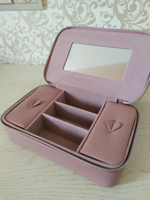 Дорожня косметичка + скриня для прикрас бренду Taylor Medison. 2в1