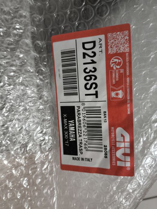 Para brisas GIVI novo