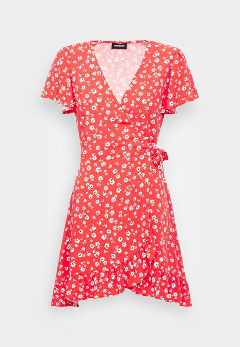 Sukienka kopertowa w kwiaty Even & Odd 38