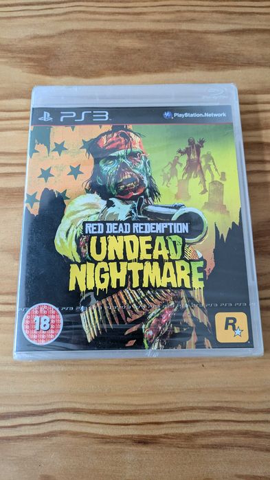 Jogos PS3 - Red Dead Redemption Undead Nightmare (Novo ainda selado)
