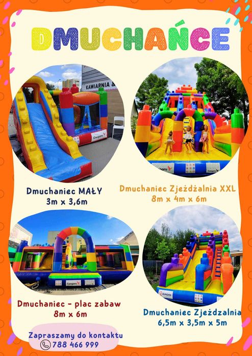 Dmuchańce dla dzieci